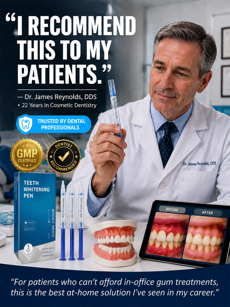Erases away 10 years of old yellow stains. Seals unsightly gaps between teeth. Regain the youthful appearance of your 20s. Say goodbye to sensitivity and pain. Teeth as strong as iron.