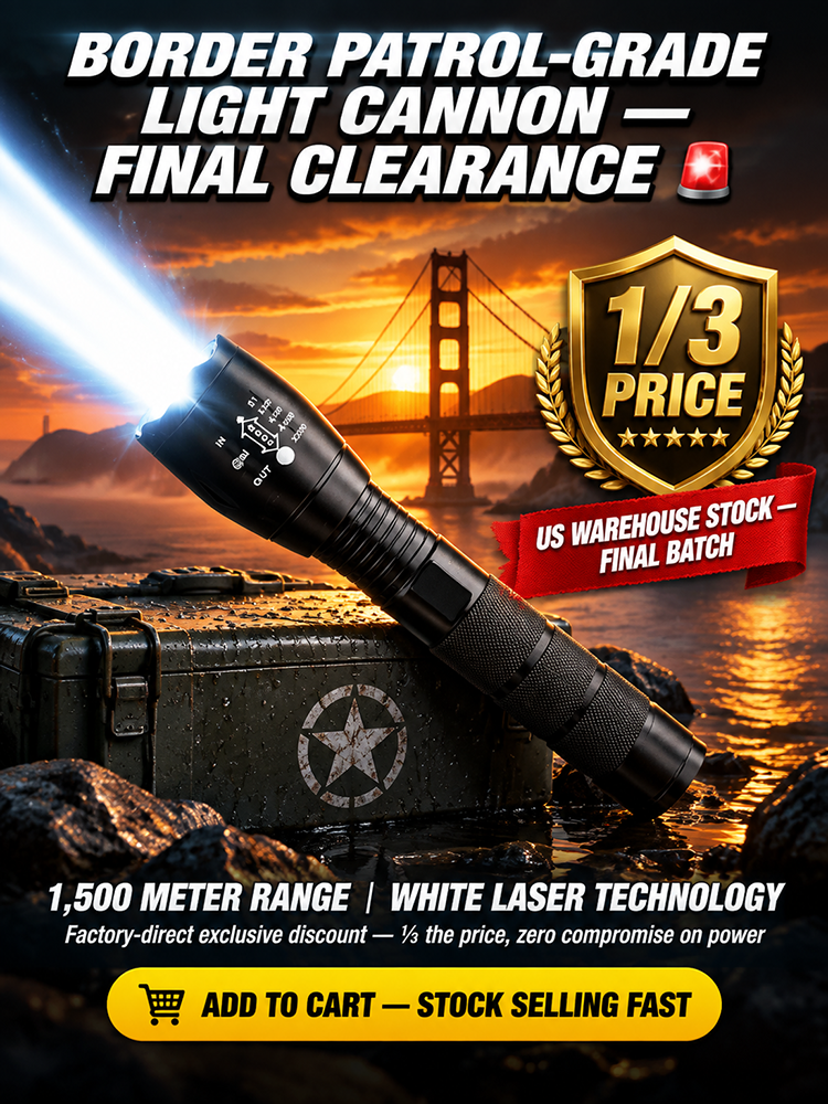  🚀 Tactical Night Cannon: Pierce 2000m darkness instantly, No more blind spots!