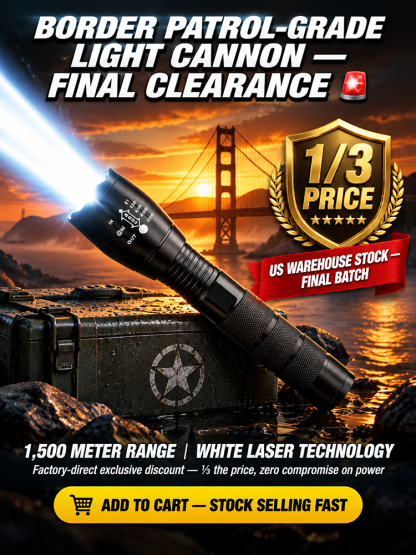  🚀 Tactical Night Cannon: Pierce 2000m darkness instantly, No more blind spots!