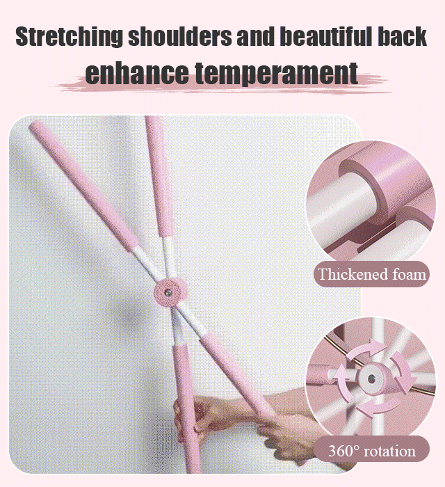 【Reject Mediocrity】Cross-shaped Back Corrector Stick – Your 24-Hour "Personal Body Care Manager"!