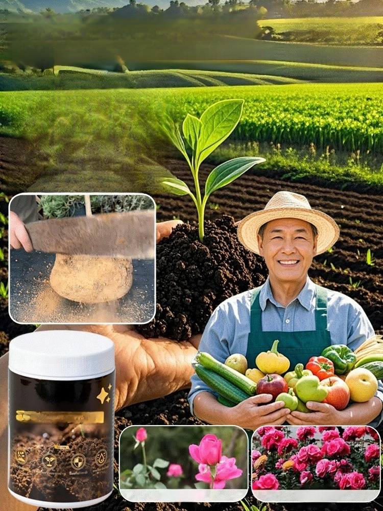 【บอกลาปัญหาดินแข็งตัว】สารบำรุงและฟื้นฟูดิน