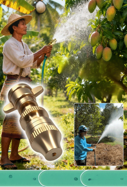  [ได้รับผลผลิตอันยิ่งใหญ่ทุกปี]  หัวสเปรย์พ่นละอองทรงขีปนาวุธ