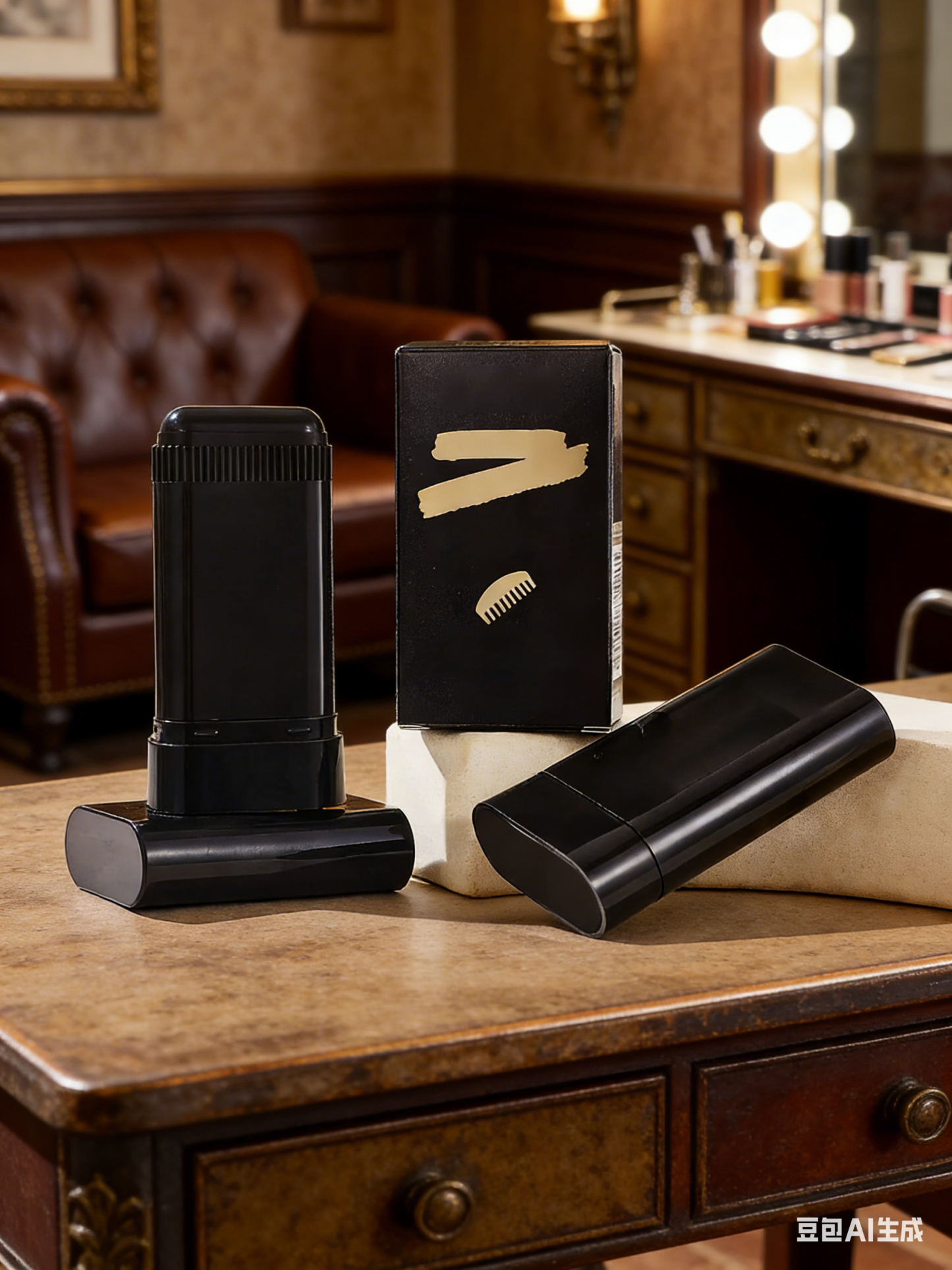 สีดํา ปกปิดผมขาว ย้อมสีดํา ย้อมสีเสริม ชุดสูท ทําผม แท่ง