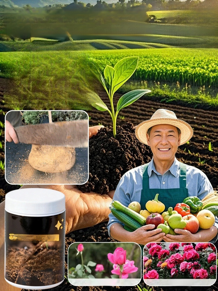 【บอกลาปัญหาดินแข็งตัว】สารบำรุงและฟื้นฟูดิน