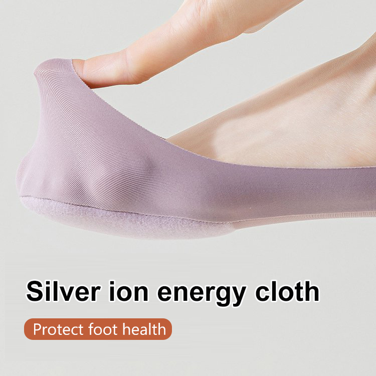 🔥Buy one get five free 🧦Invisible breathable boat socks ✅Silicone anti-slip, non-falling