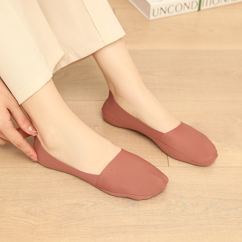 🔥Buy one get five free 🧦Invisible breathable boat socks ✅Silicone anti-slip, non-falling