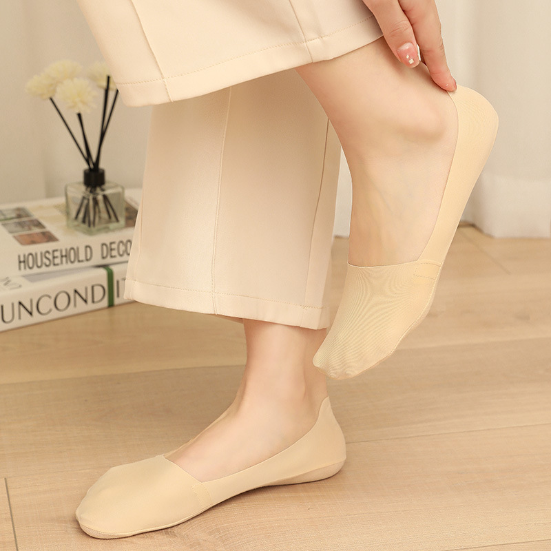 🔥Buy one get five free 🧦Invisible breathable boat socks ✅Silicone anti-slip, non-falling