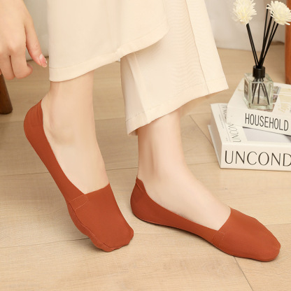 🔥Buy one get five free 🧦Invisible breathable boat socks ✅Silicone anti-slip, non-falling