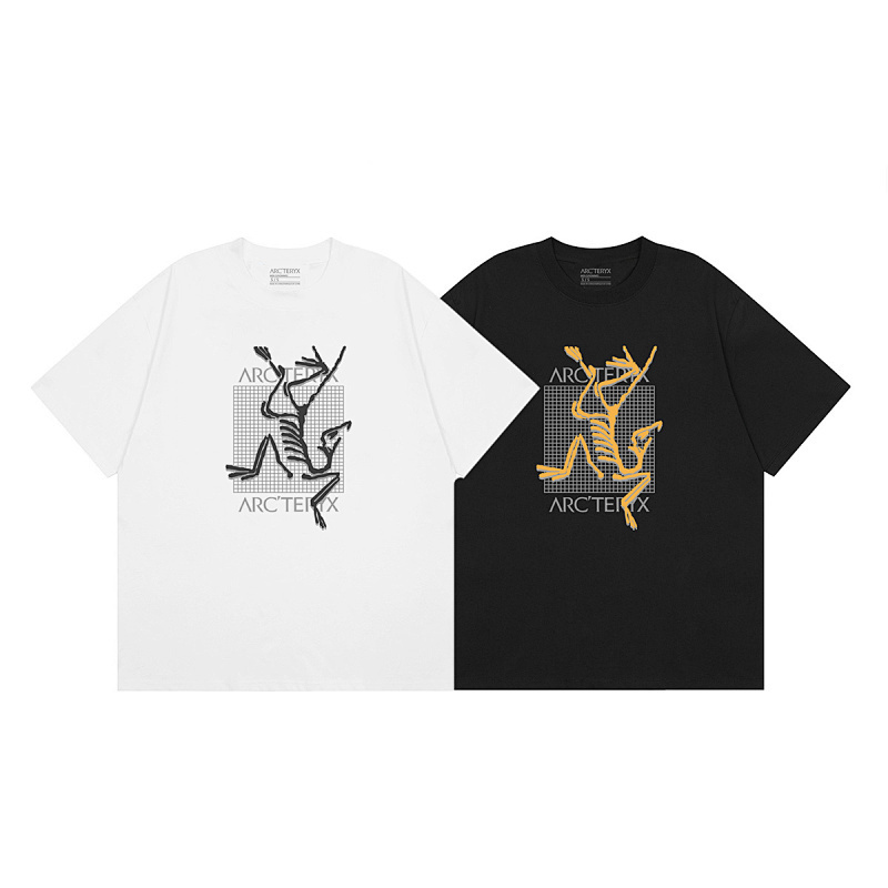 ARC'TERYX シンプルカジュアルレタープリントTシャツ