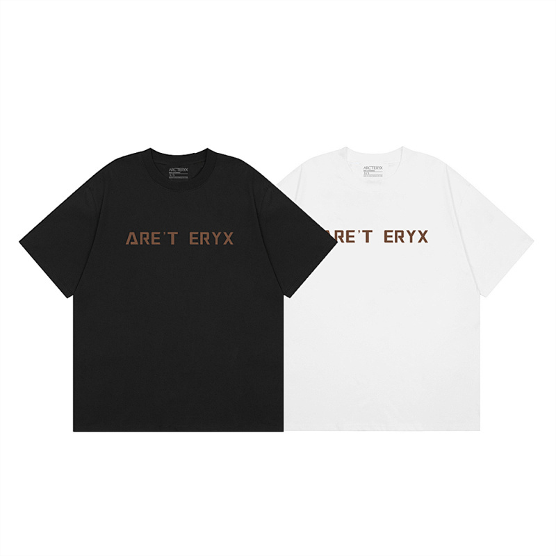 ARC'TERYX シンプルカジュアルレタープリントTシャツ