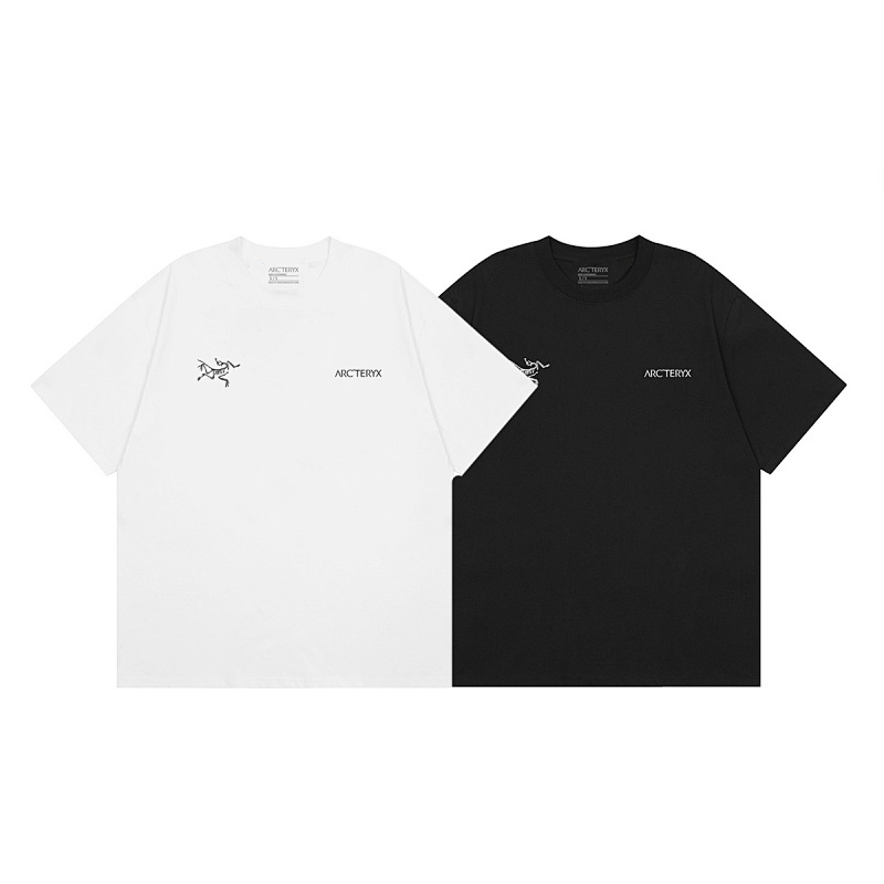 ARC'TERYX シンプルプリント コットン クルーネックTシャツ
