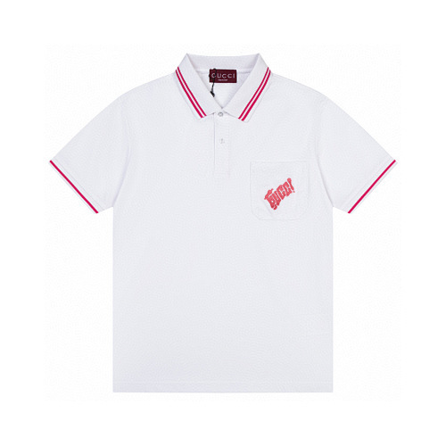 GUCCI パーソナライズプリントのカジュアルポロシャツ