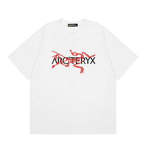 ARC'TERYX シンプルプリント コットン クルーネックTシャツ