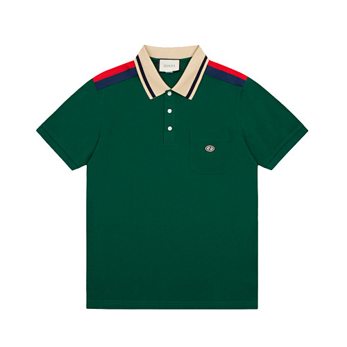 GUCCI シンプルでスタイリッシュな純綿Tシャツ