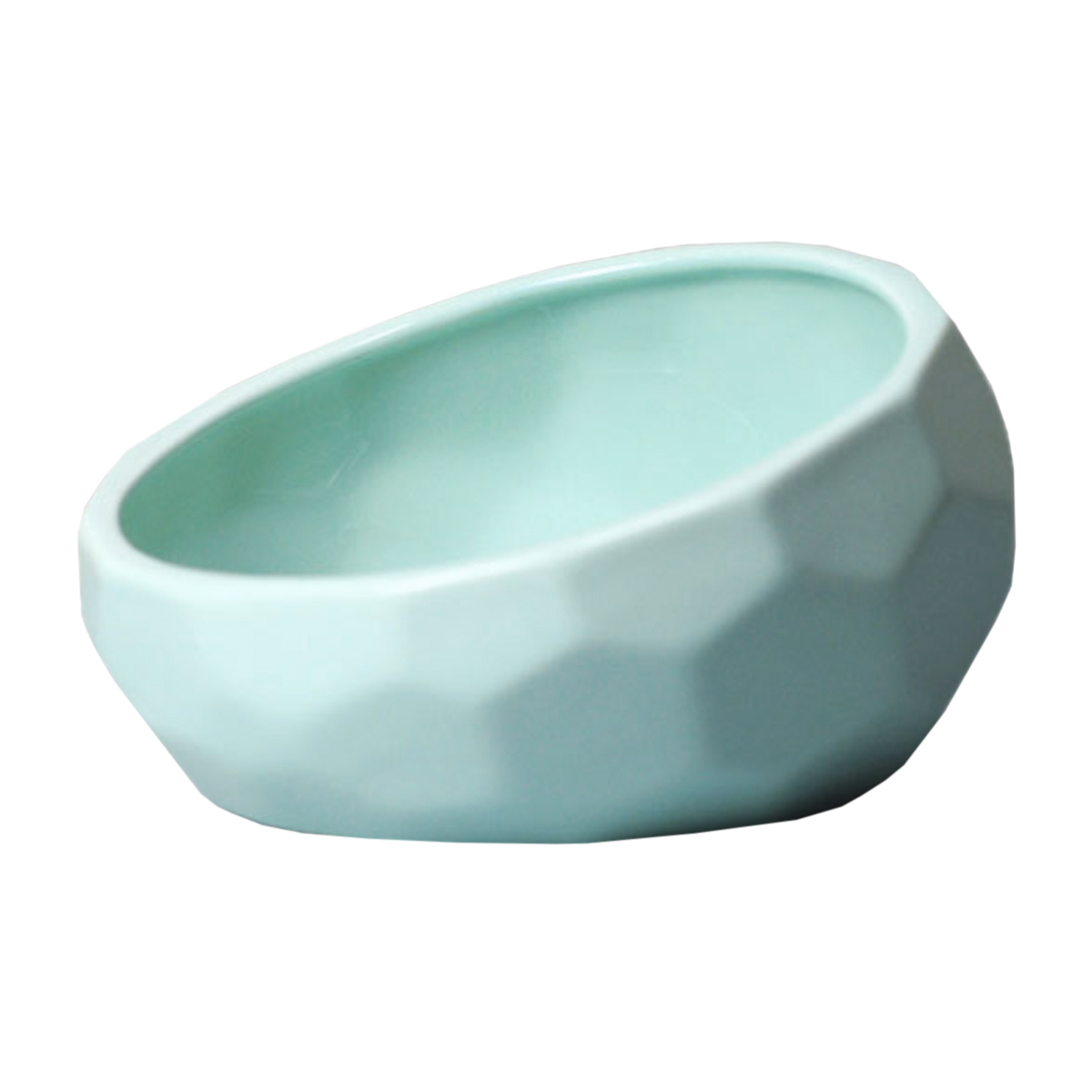 fuu 陶器のエサ入れ クリスタル Mサイズ 15×15×8.8cm