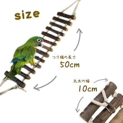 fuu 丸太のつり橋パーチ