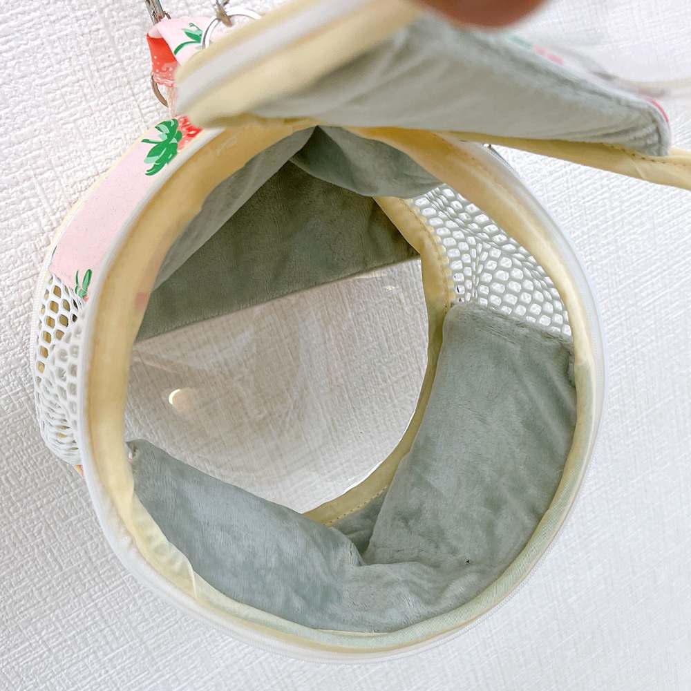 fuu 小動物のお外がみえるサークルキャリー