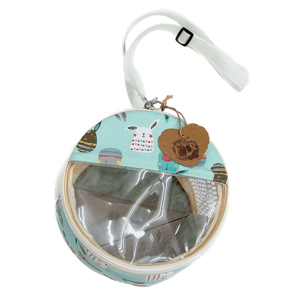 fuu 小動物のお外がみえるサークルキャリー