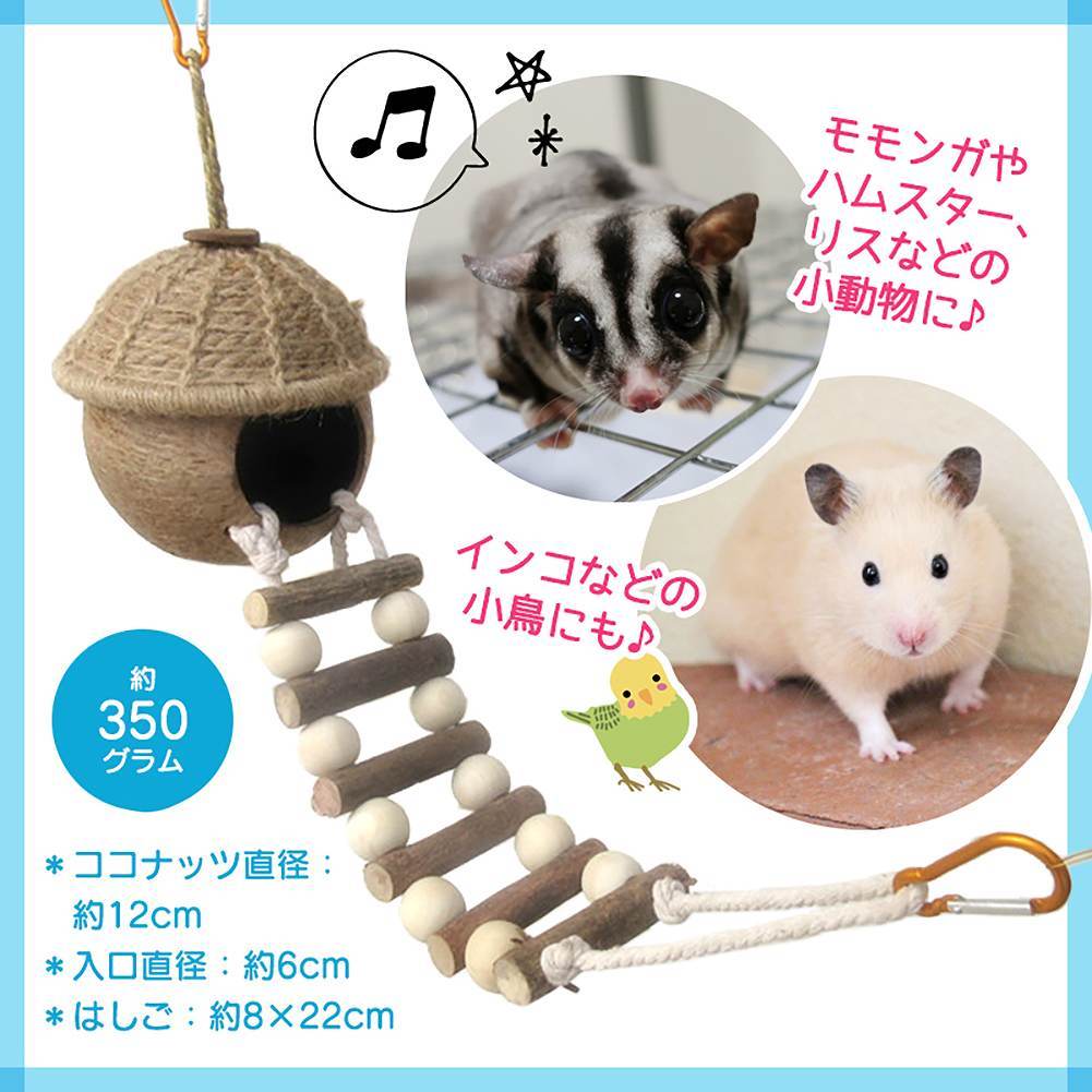 fuu はしご付きココナッツハウス