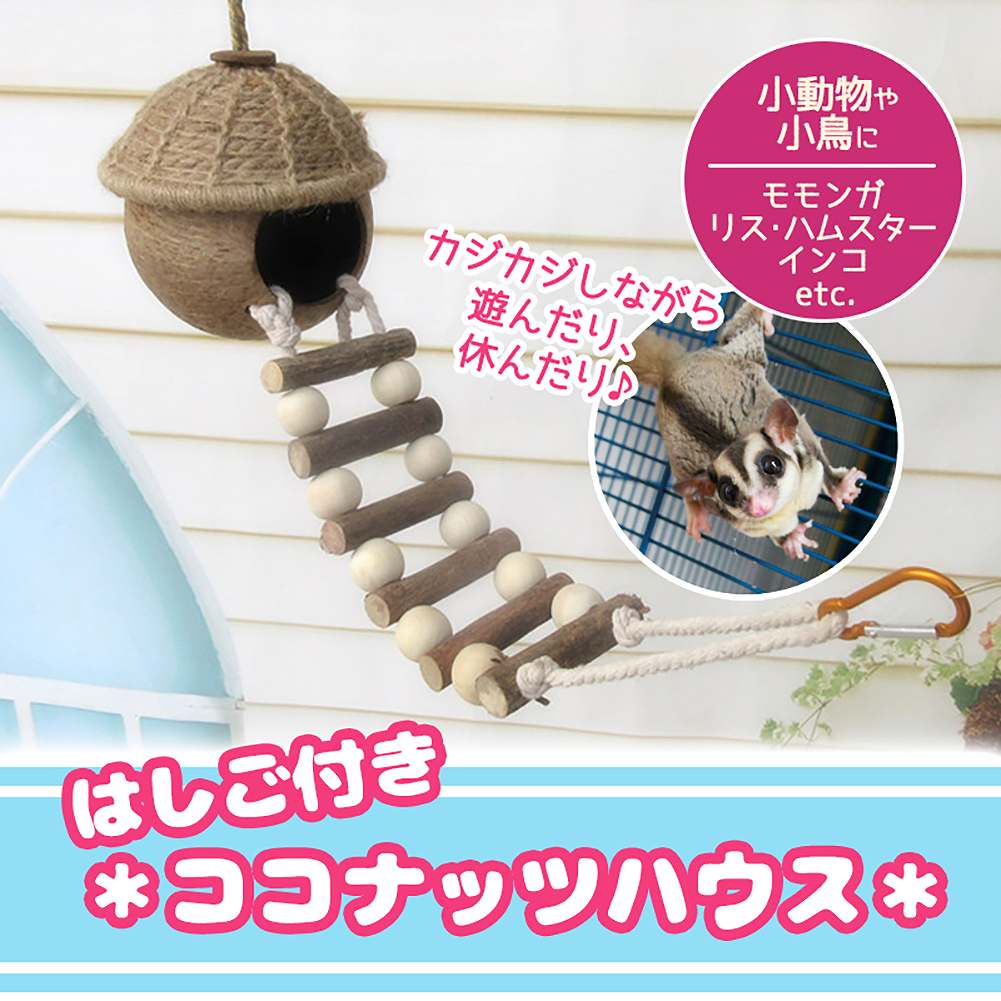 fuu はしご付きココナッツハウス