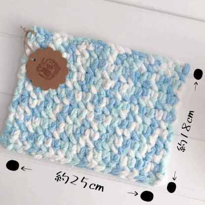 fuu 小動物用 ふわふわ手編みハンモック カラーランダム