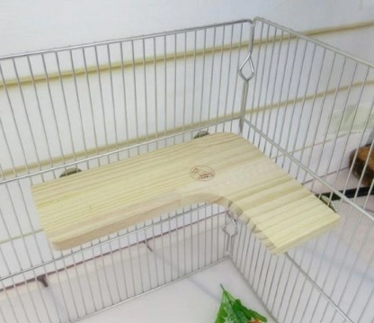 fuu 木製ステージ L字型 Mサイズ 固定具付き