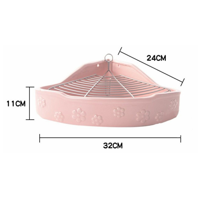fuu 小動物用 陶器のトワレ 32×24×11cm