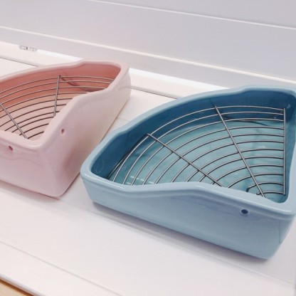 fuu 小動物用 陶器のトワレ 32×24×11cm