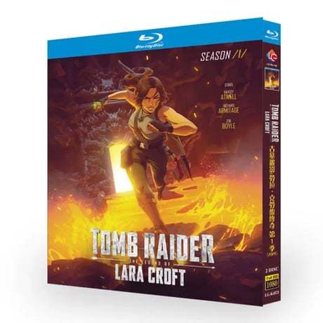 アニメ「トゥームレイダー: レジェンド・オブ・ララ・クロフト」 DVD ブルーレイ BOX 日本語吹替正規品-GLDVD