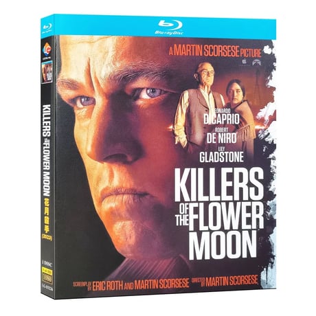 洋画「キラーズ・オブ・ザ・フラワームーン」 Blu-ray 日本語字幕あり レオナルド・ディカプリオ / ロバート・デ・ニーロ、高画質-GLDVD