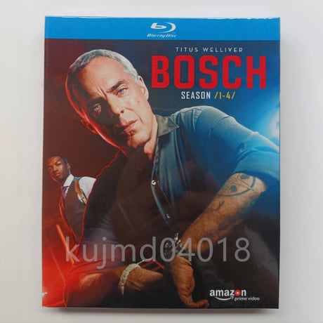 海外ドラマ「BOSCH/ボッシュ」シーズン1-4 Blu-ray ブルーレイ　日本語吹替えあり イタス・ウェリヴァー、ジェイミー・ヘクター、高画質 全話 海外盤