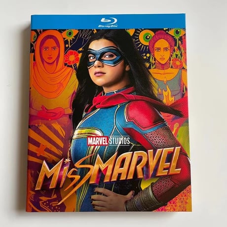 海外ドラマ「ミズ・マーベル」ブルーレイ　Blu-ray　イマン・ヴェラーニ、マット・リンツ 日本語吹替あり 海外盤