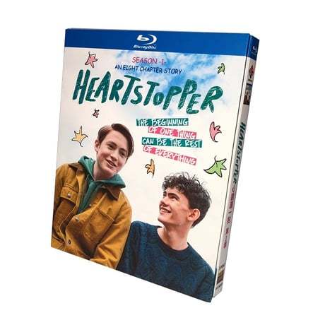 海外ドラマ「HEARTSTOPPER ハートストッパー」ブルーレイ　Blu-ray 日本語吹替あり　キット・コナー、ジョー・ロック 全話 海外盤