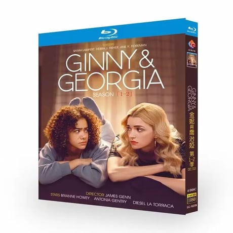 海外ドラマ「ジニー&amp;ジョージア」 Blu-ray ブルーレイ　日本語字幕あり ブリアンヌ・ハウイー、アントニア・ジェントリー、高画質 全話 海外盤