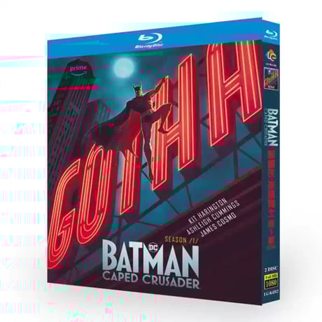 アニメ「バットマン：ケープ・クルセイダー」 DVD ブルーレイ Blu-ray 海外盤　日本語吹替えあり-GLDVD