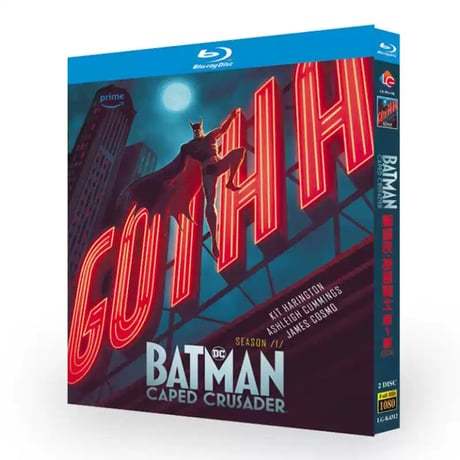 アニメ「バットマン：ケープ・クルセイダー」 DVD ブルーレイ Blu-ray 海外盤　日本語吹替えあり-GLDVD
