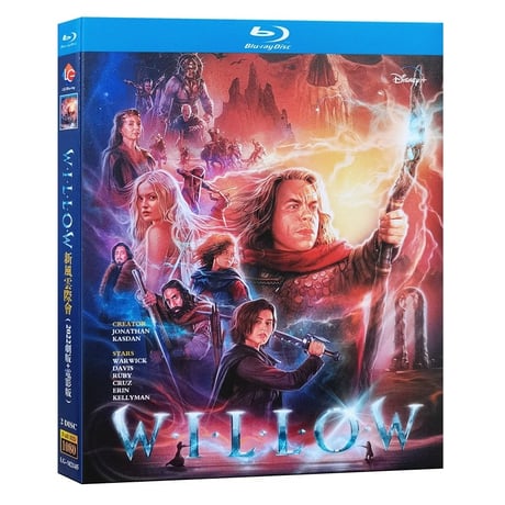 海外ドラマ「ウィロー (2022年) Willow」ブルーレイ　 Blu-ray 日本語吹替あり　ワーウィック・デイヴィス、ヴァル・キルマー、高画質 全話 海外盤