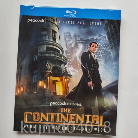日本語吹替あり海外ドラマ「ザ・コンチネンタル: ジョン・ウィックの世界から」ブルーレイ　Blu-ray コリン・ウッデル、メル・ギブソン 全話 海外盤