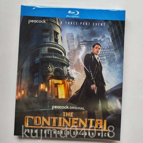 日本語吹替あり海外ドラマ「ザ・コンチネンタル: ジョン・ウィックの世界から」ブルーレイ　Blu-ray コリン・ウッデル、メル・ギブソン 全話 海外盤