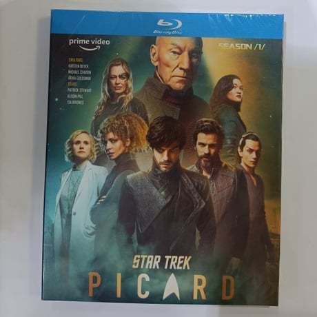 海外ドラマ「スタートレック:ピカード」ブルーレイ　Blu-ray 日本語吹替あり　パトリック・スチュワート アリソン・ピル 全話 海外盤