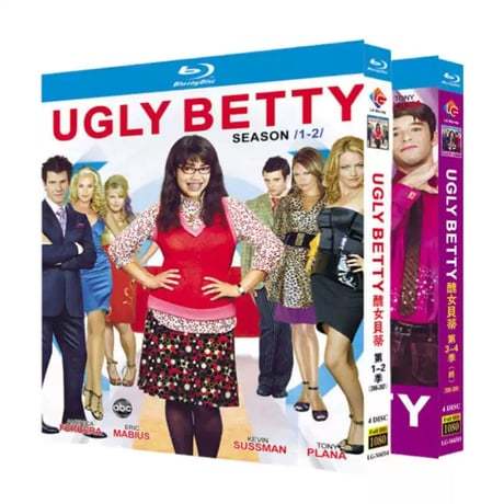 日本語字幕海外ドラマ「アグリー・ベティ」 DVD ブルーレイ 高画質 全話収録