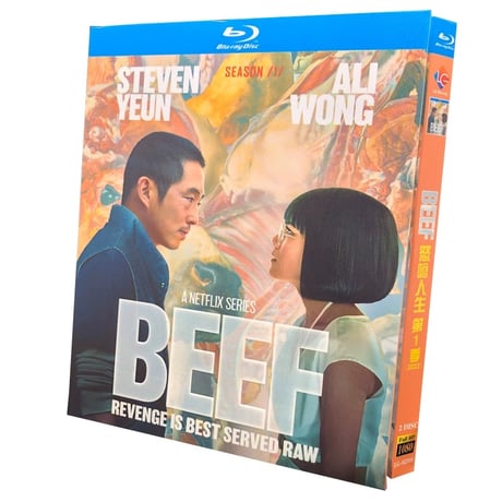 海外ドラマ「BEEF/ビーフ ～逆上～」 Blu-ray ブルーレイ　日本語字幕あり スティーヴン・ユァン、アリ・ウォン、ジョセフ・リー、高画質 全話 海外盤