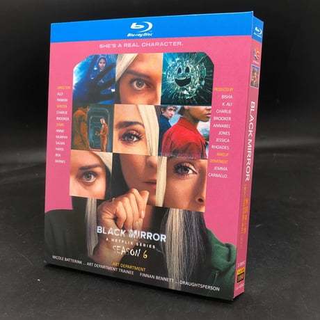 日本語吹替えあり海外ドラマ「ブラック・ミラー」ブルーレイ Blu-ray シーズン6 ジェシー・プレモンス、クリスティン・ミリオティ、ジミ・シンプソン、高画質 全話 海外盤-GLDVD