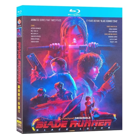 アニメ『ブレードランナーブラック　ロータス』ブルーレイ Blu-ray 日本語吹替えあり 正規品-GLDVD