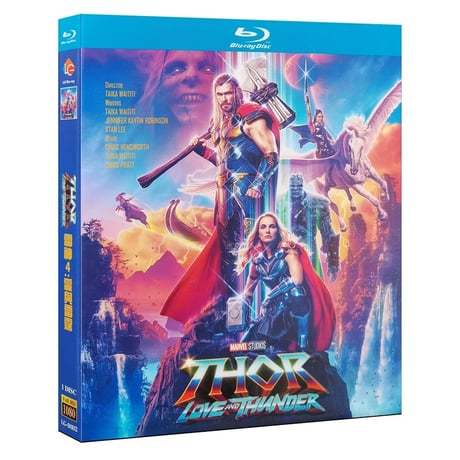 日本語吹替えあり外国映画「ソー:ラブ&amp;サンダー」ブルーレイ Blu-ray クリス・ヘムズワース、ナタリー・ポートマン、高画質 全話 海外盤-GLDVD