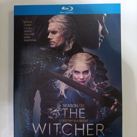 海外ドラマ「ウィッチャー シーズン2」ブルーレイ Blu-ray The Witcher Season 2 日本語吹替あり　ヘンリー・カヴィル フレイヤ・アーラン 全話 海外盤