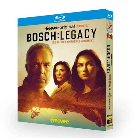海外ドラマ「ボッシュ：受け継がれるもの」シーズン2 Blu-ray ブルーレイ　日本語吹替あり　タイタス・ウェリヴァー、ミミ・ロジャース 全話 海外盤