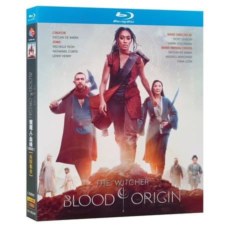 海外ドラマ「ウィッチャー 血の起源」 Blu-ray ブルーレイ ソフィア・ブラウン、ローレンス・オファラン、ミシェル・ヨー、日本語吹替えあり　高画質 全話 海外盤