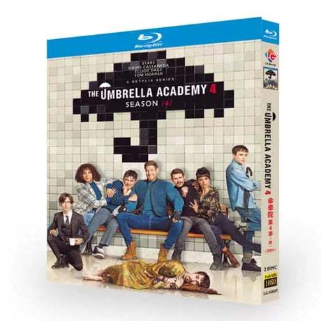 海外ドラマ「アンブレラ・アカデミー」シーズン4 日本語字幕あり DVD ブルーレイ Blu-ray 高画質
