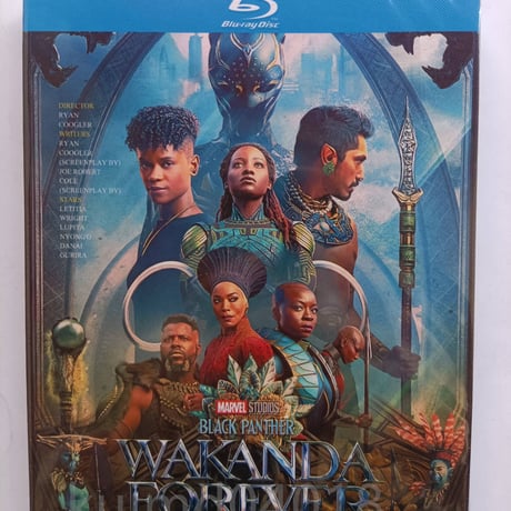 日本語吹替えあり海外映画「ブラックパンサー/ワカンダ・フォーエバー」 ブルーレイ Blu-ray レティーシャ・ライト、ルピタ・ニョンゴ、高画質 全話 海外盤-GLDVD